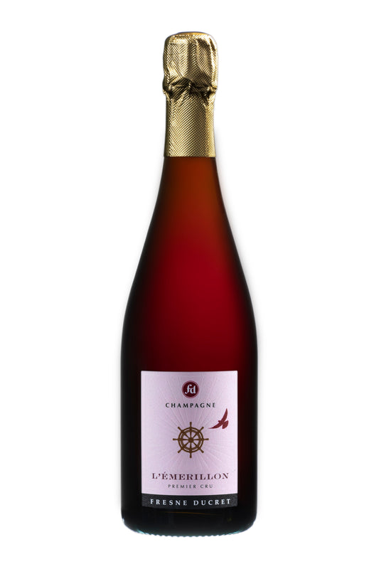 L'Emerillon, Champagne Rosé de Saignée EXTRA BRUT BIOLOGIQUE, 6x75 cl