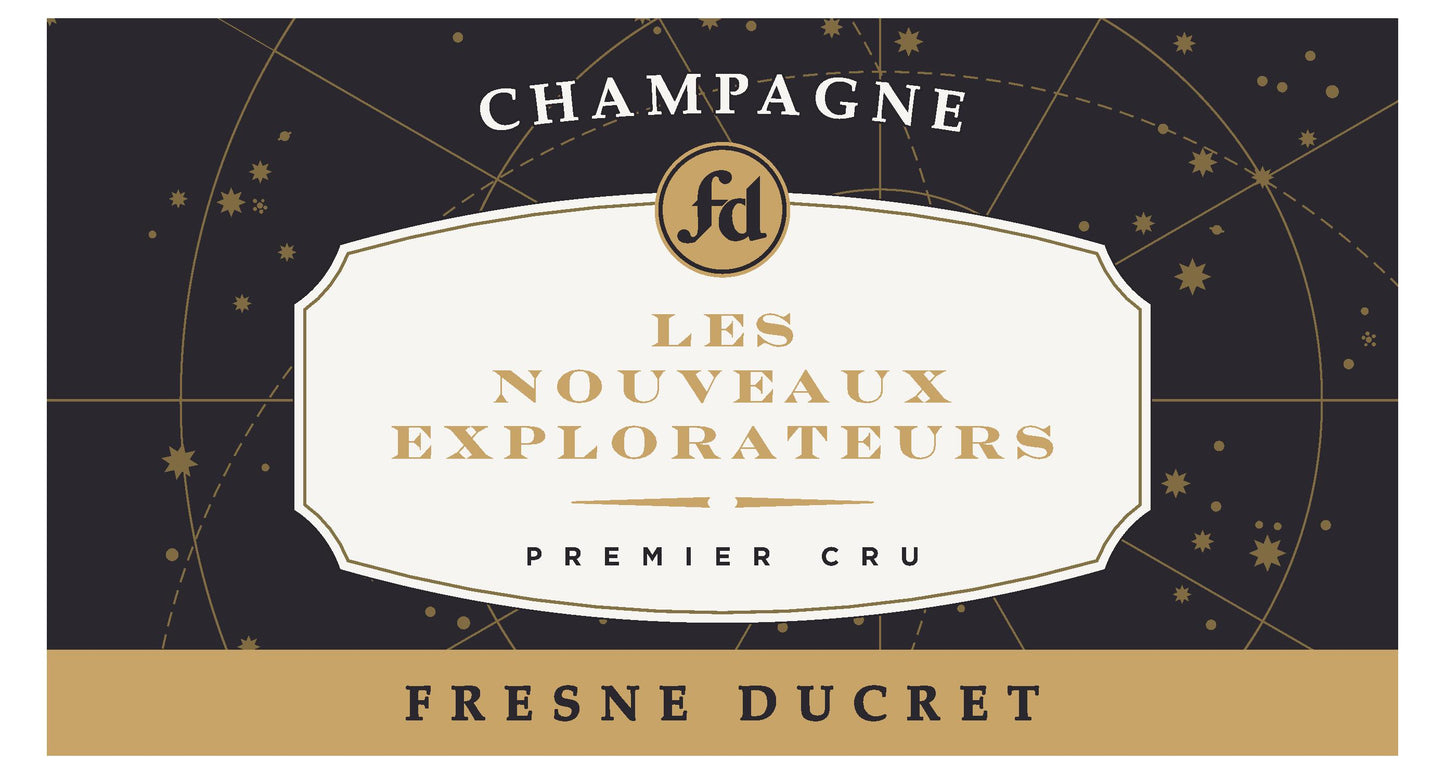 Les Nouveaux Explorateurs, Champagne DEMI-SEC, 6x75 cl